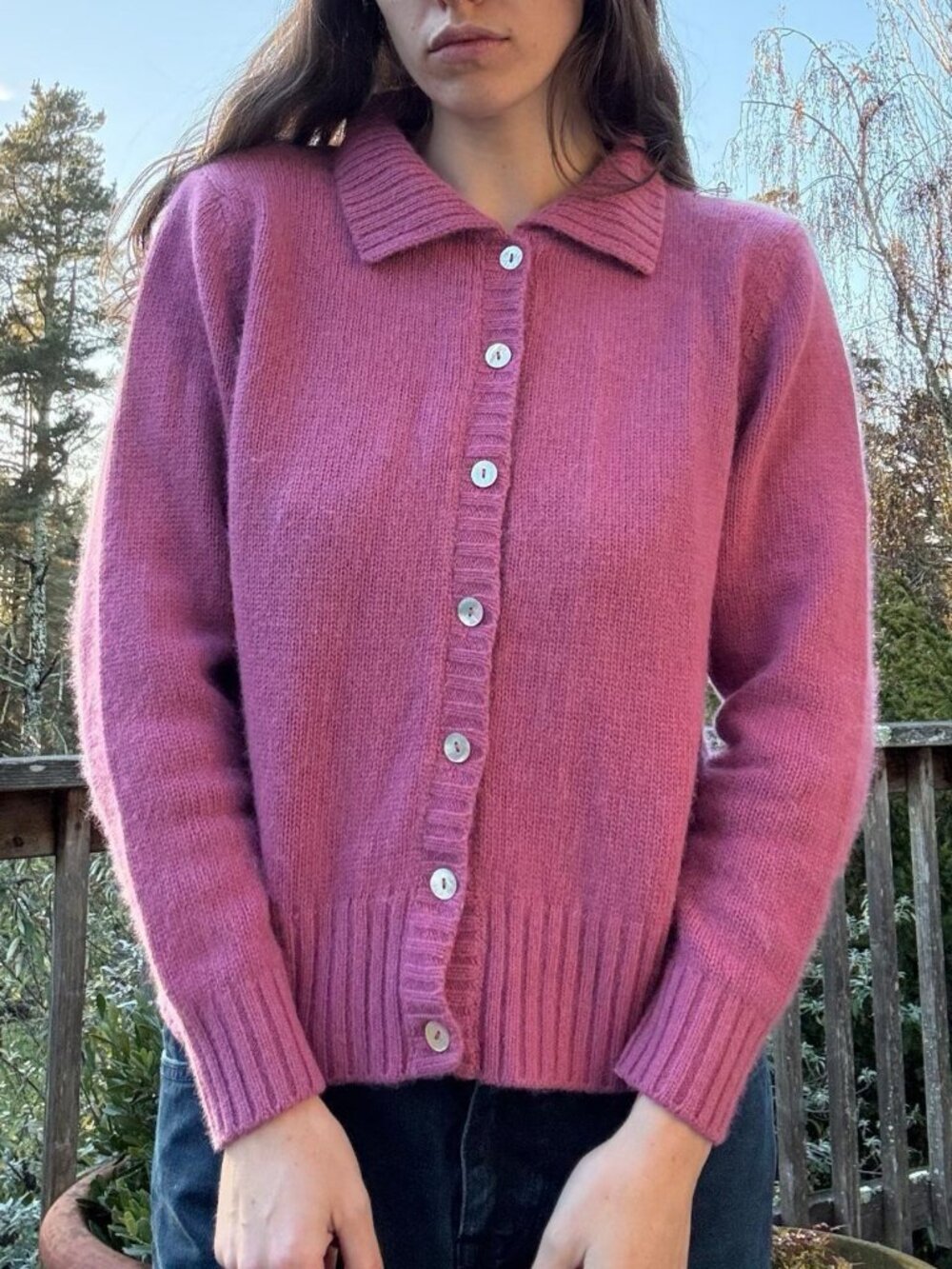 Italian cashmere cardigan